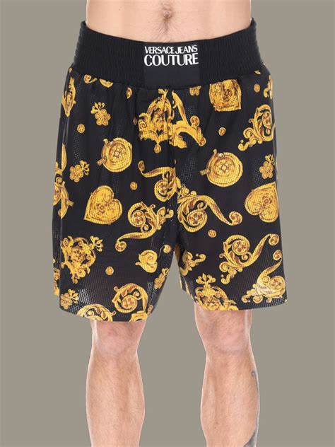 versace pants men's|versace denim shorts.